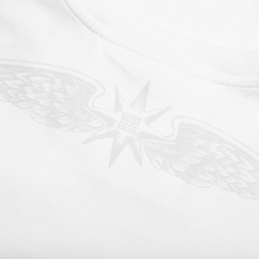 WINGS COTTON T-SHIRT - WHITE - 4