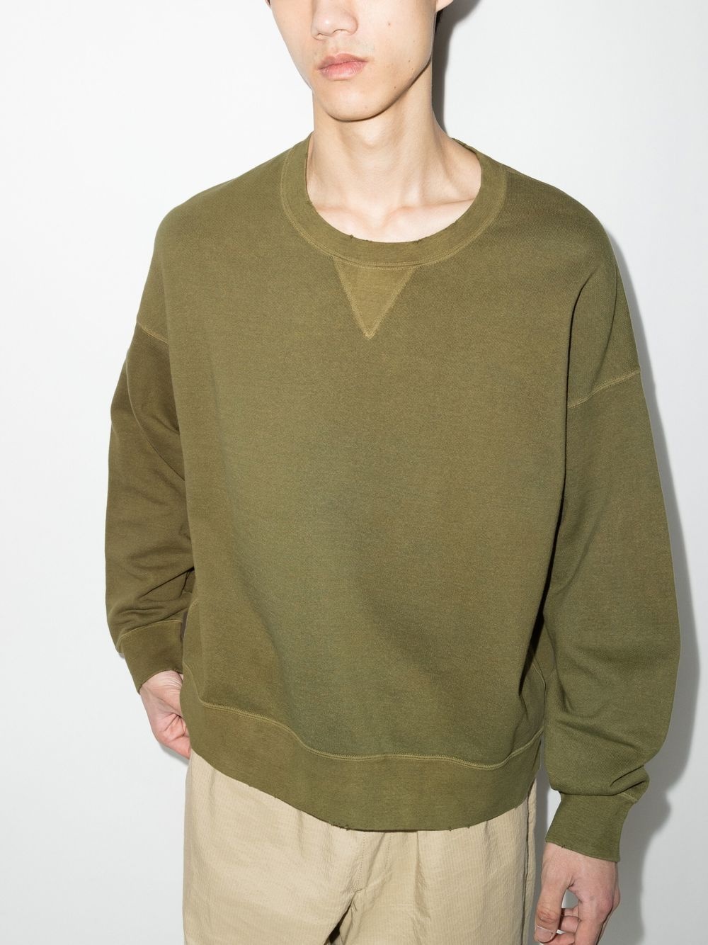 crew-neck pullover sweatshirt - 2