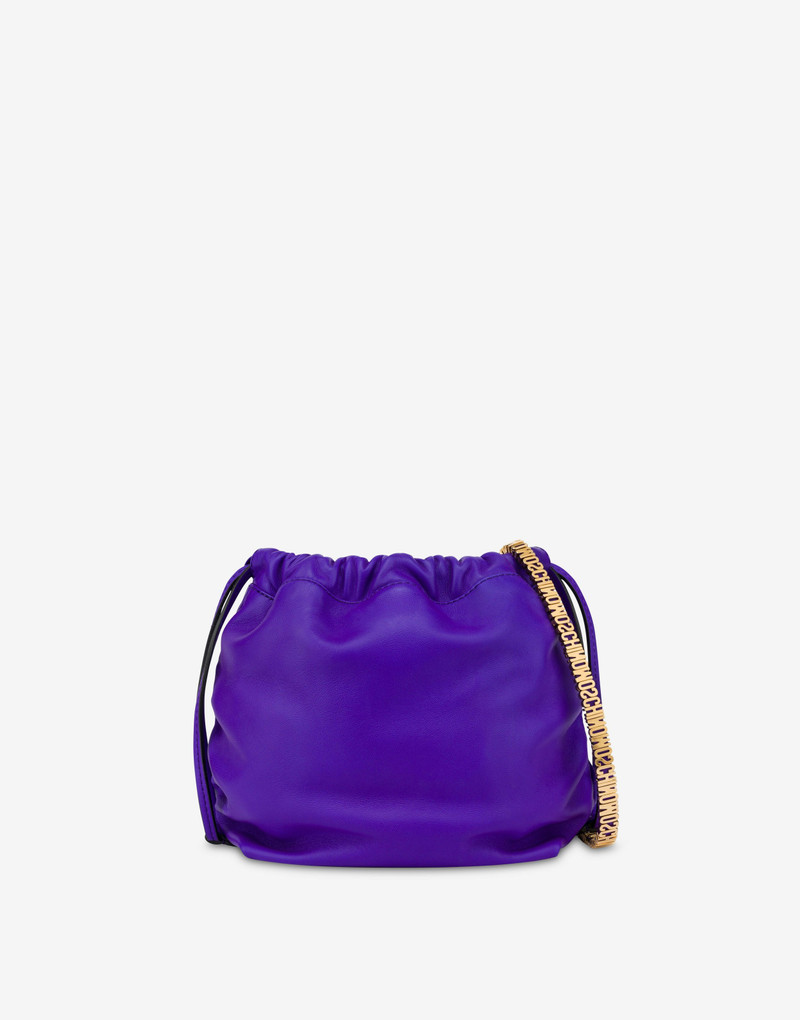 MINI LETTERING BUCKET BAG 2