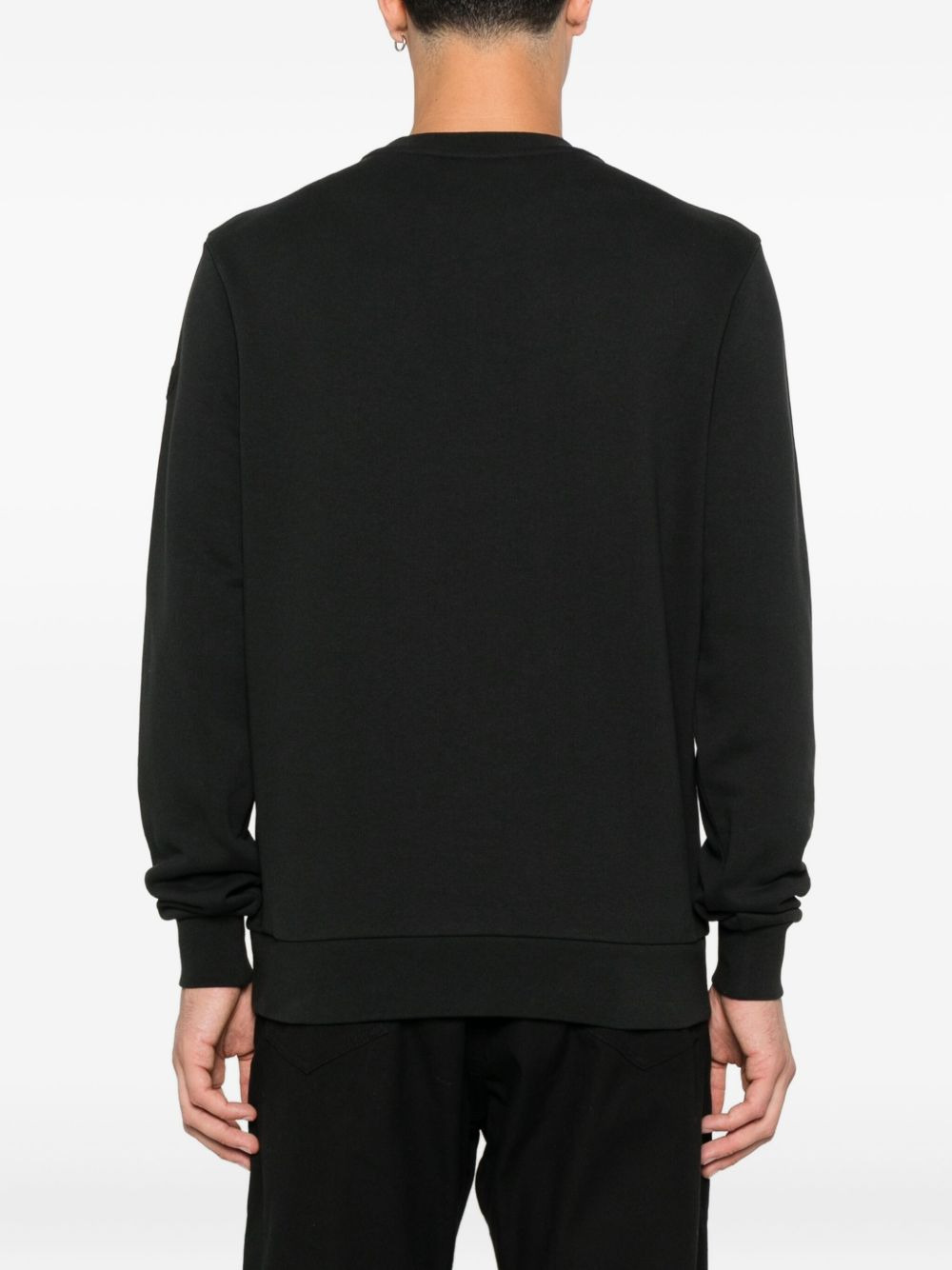 embroidered logo sweatshirt - 4
