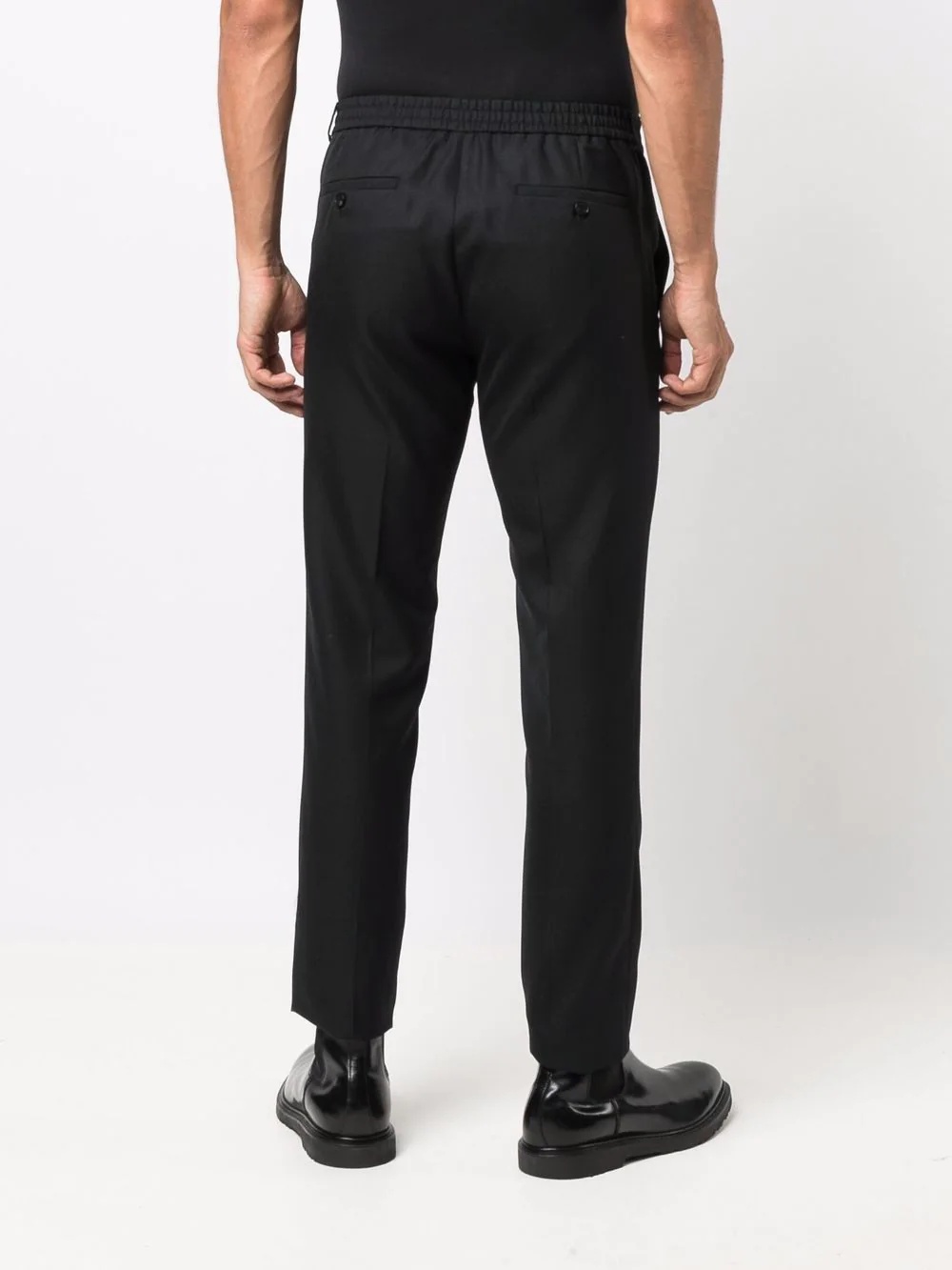 slim-fit suit trousers - 3