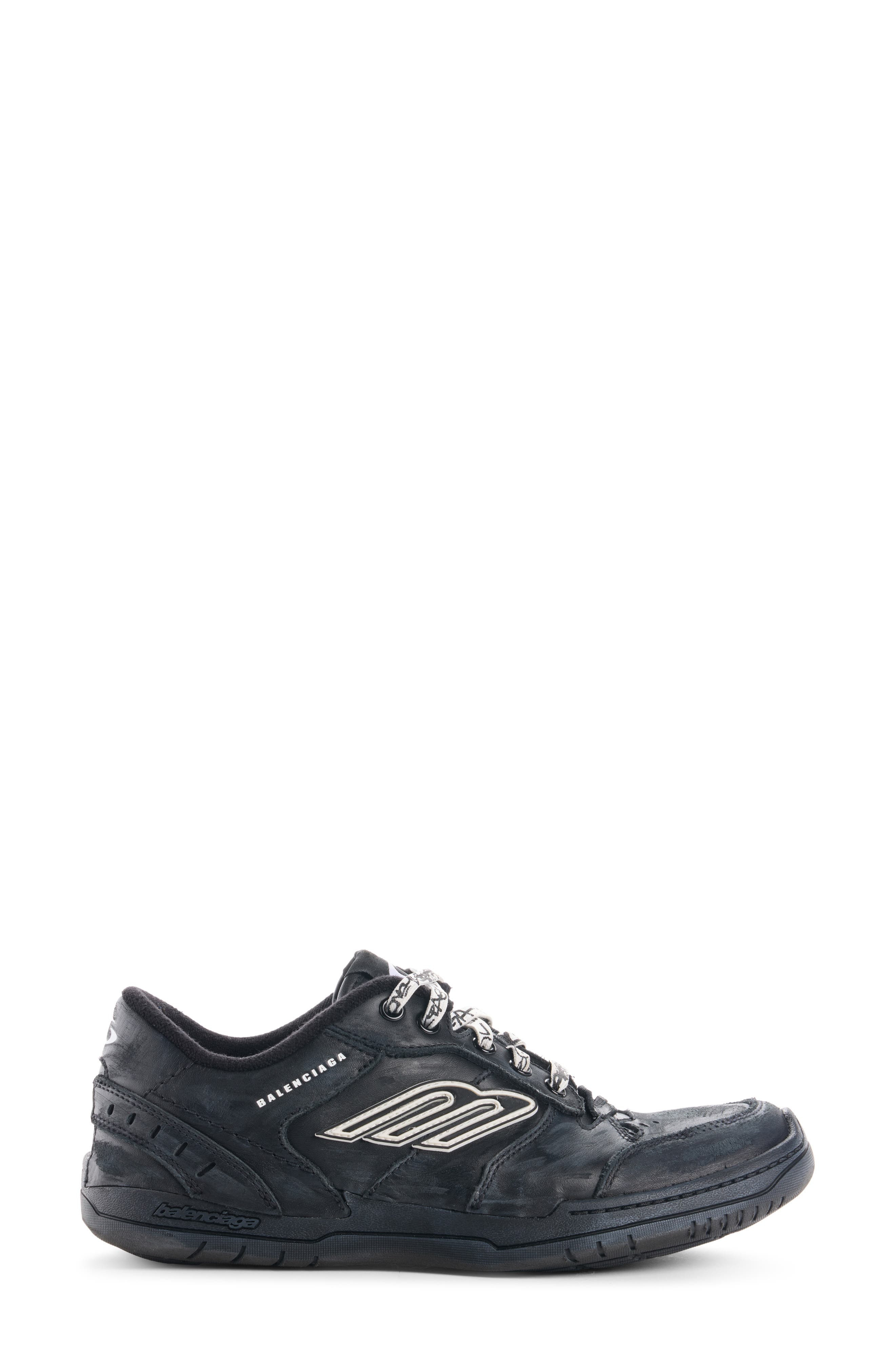 Balenciaga Hamptons Sneaker in Black at Nordstrom - 3