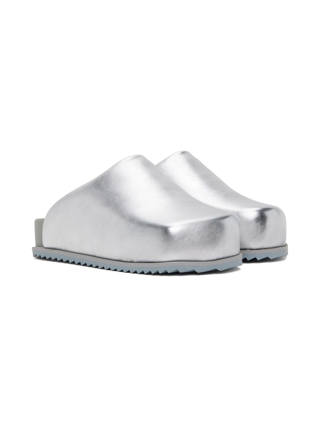 Silver Truck Slide Slip-On Loafers - 4