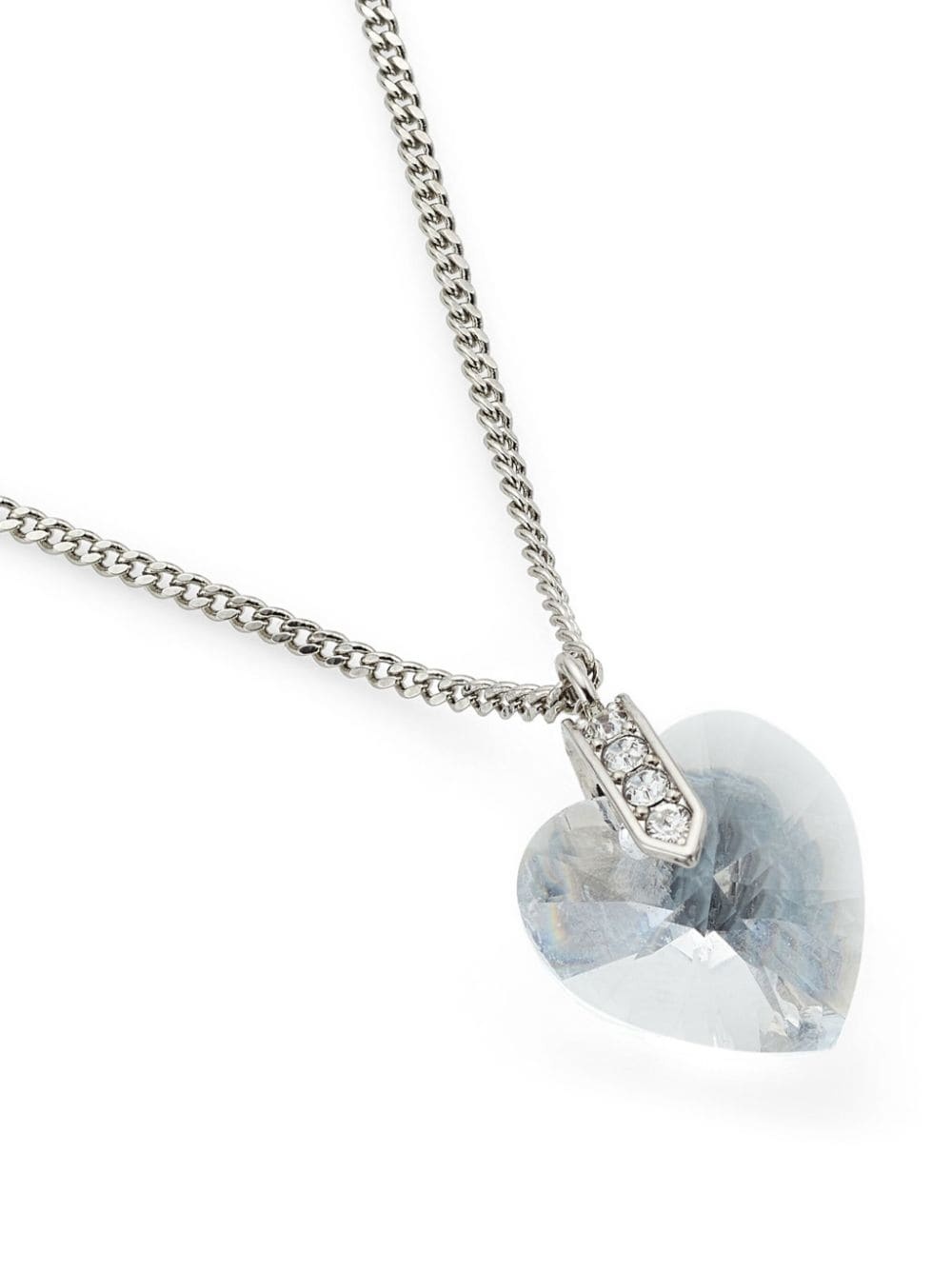 heart crystal pendant necklace - 2