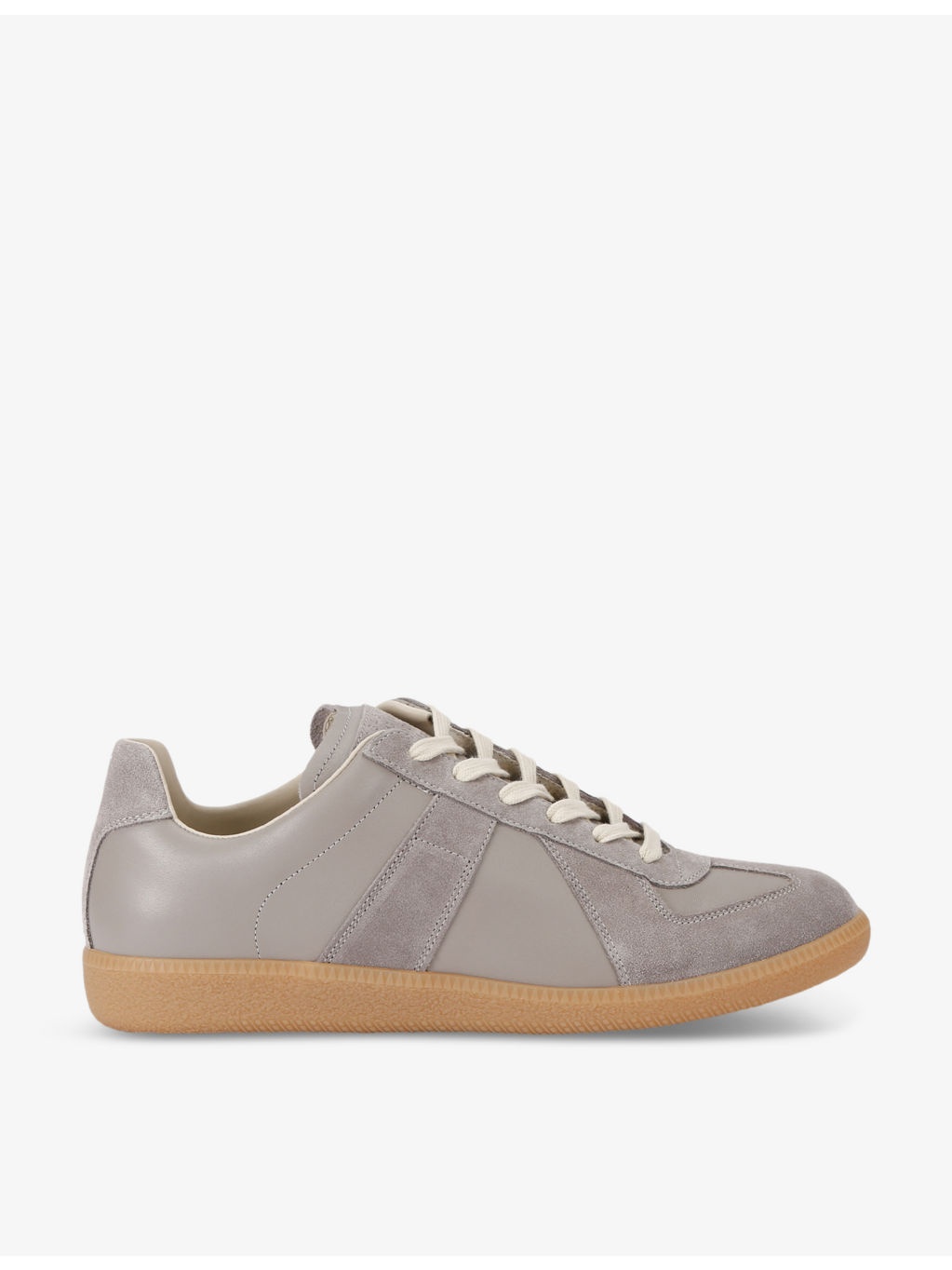Replica leather low-top trainers - 1