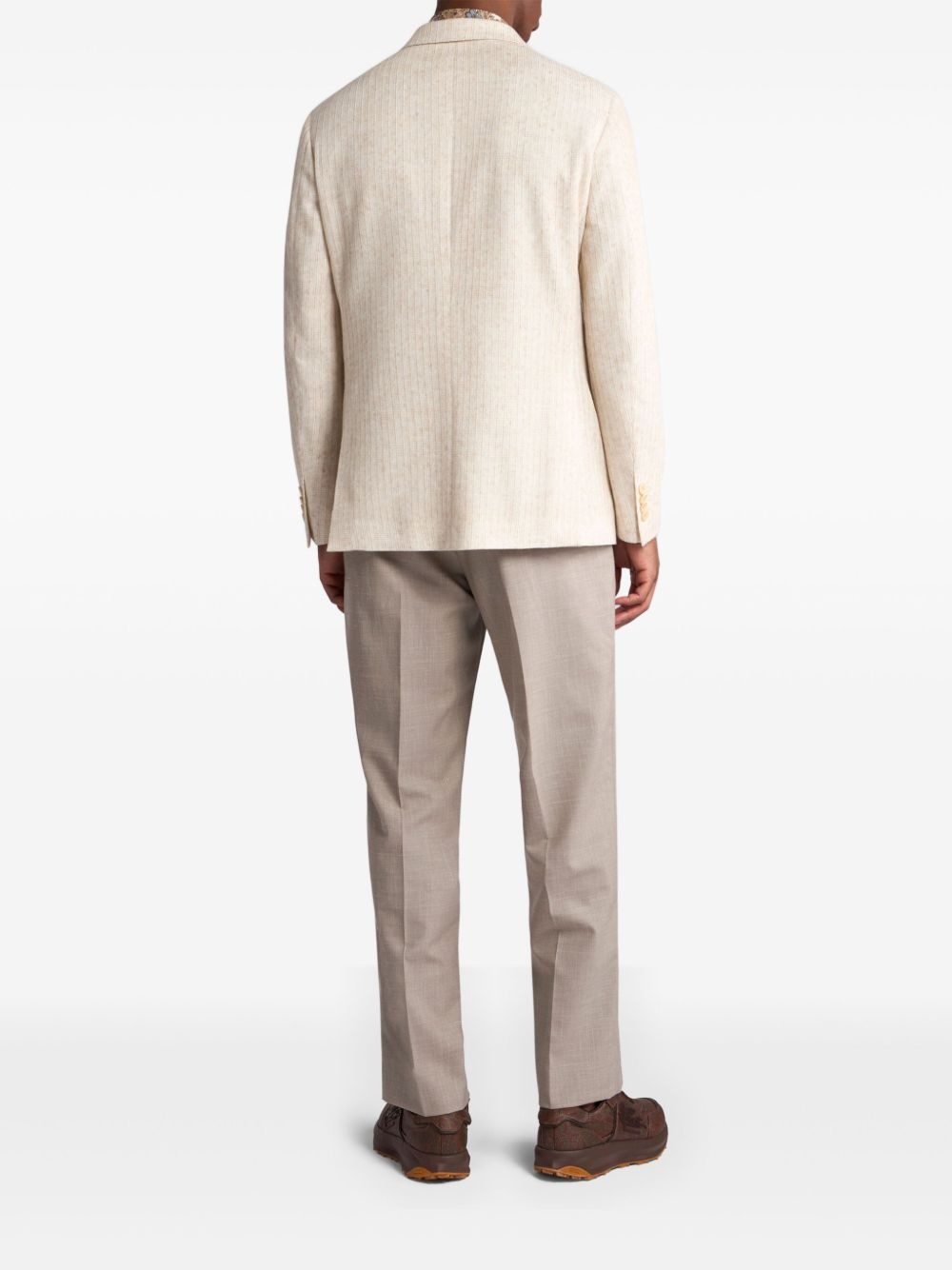 micro-patterned blazer - 3