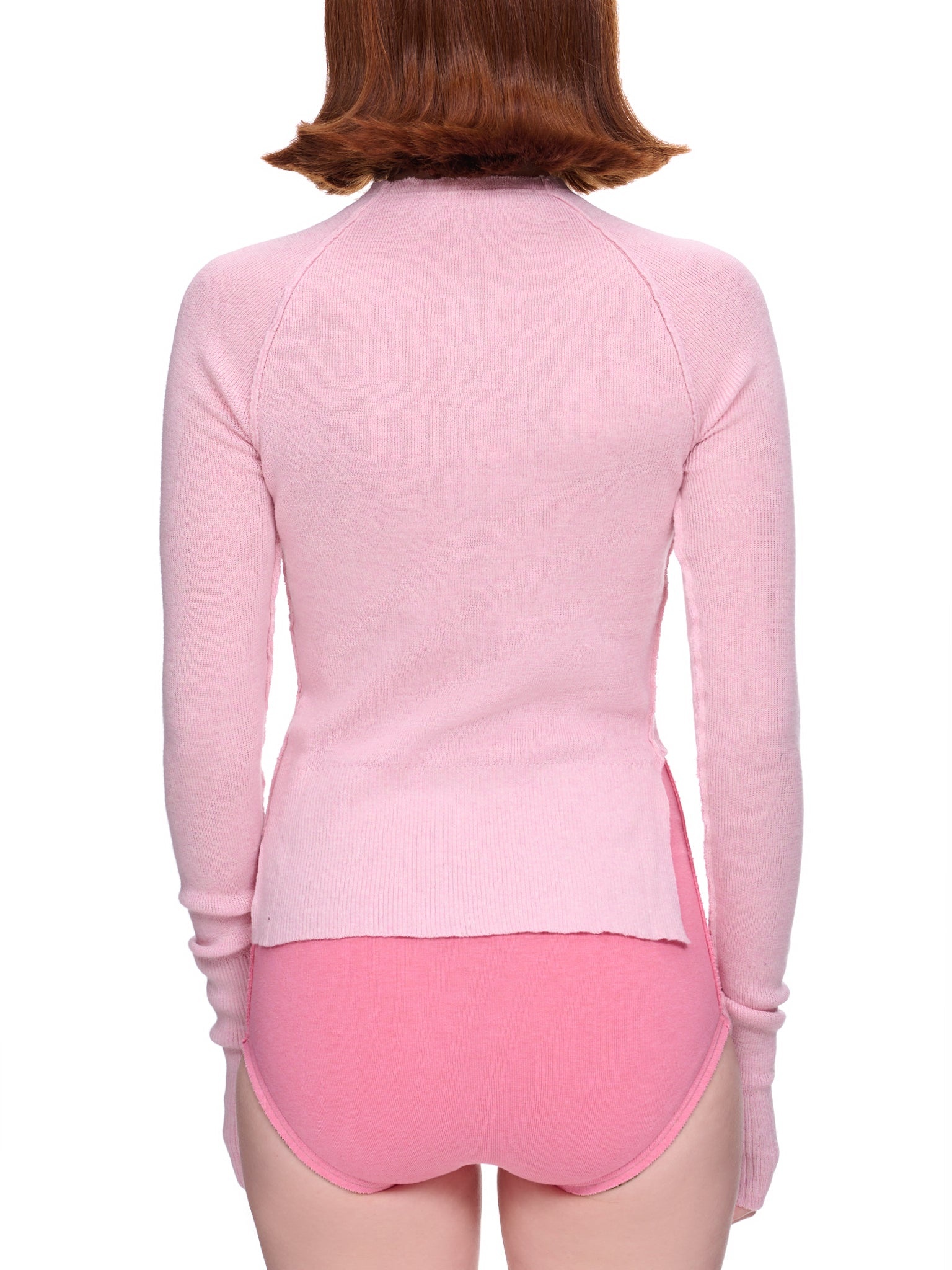 Rib Knit Cardigan - 3