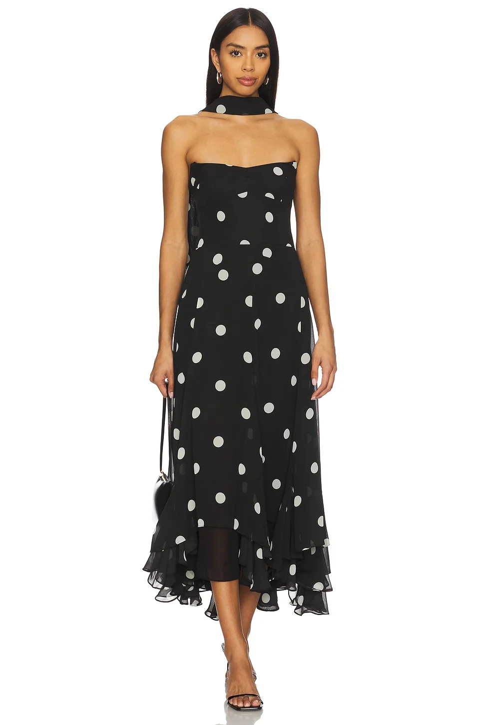 Monterey Dress With Scarf - 1