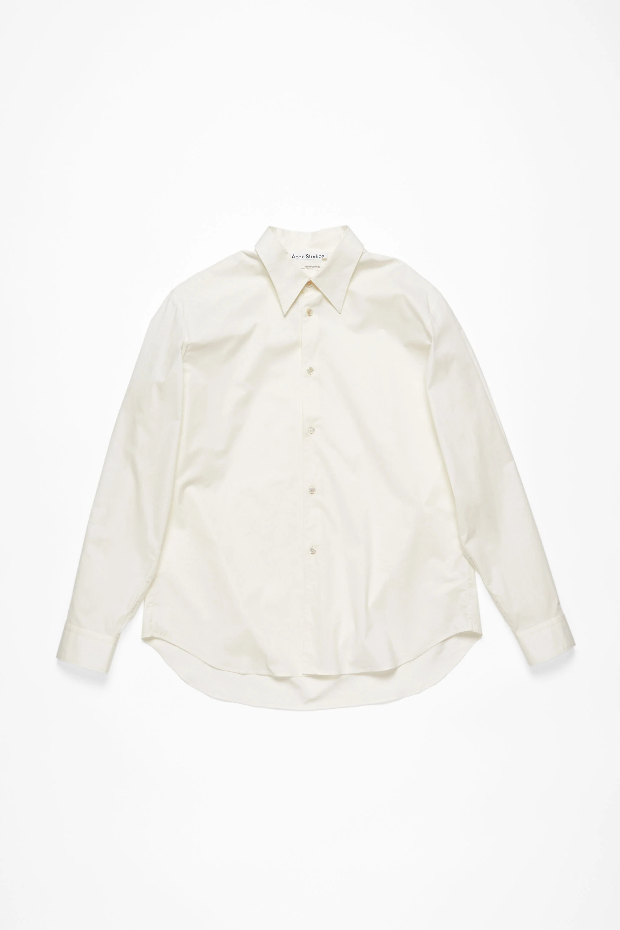 Button-up shirt - White - 6