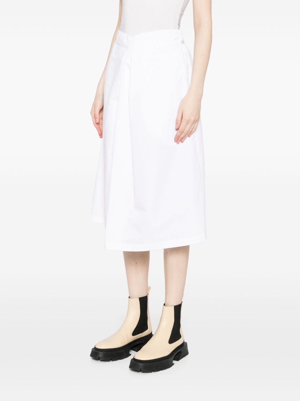 cotton poplin skirt - 3