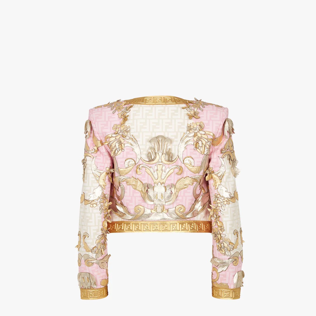 Fendace jacket in multicolor nappa leather - 2