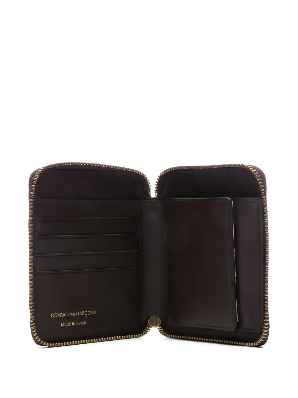 zip-around leather wallet - 3