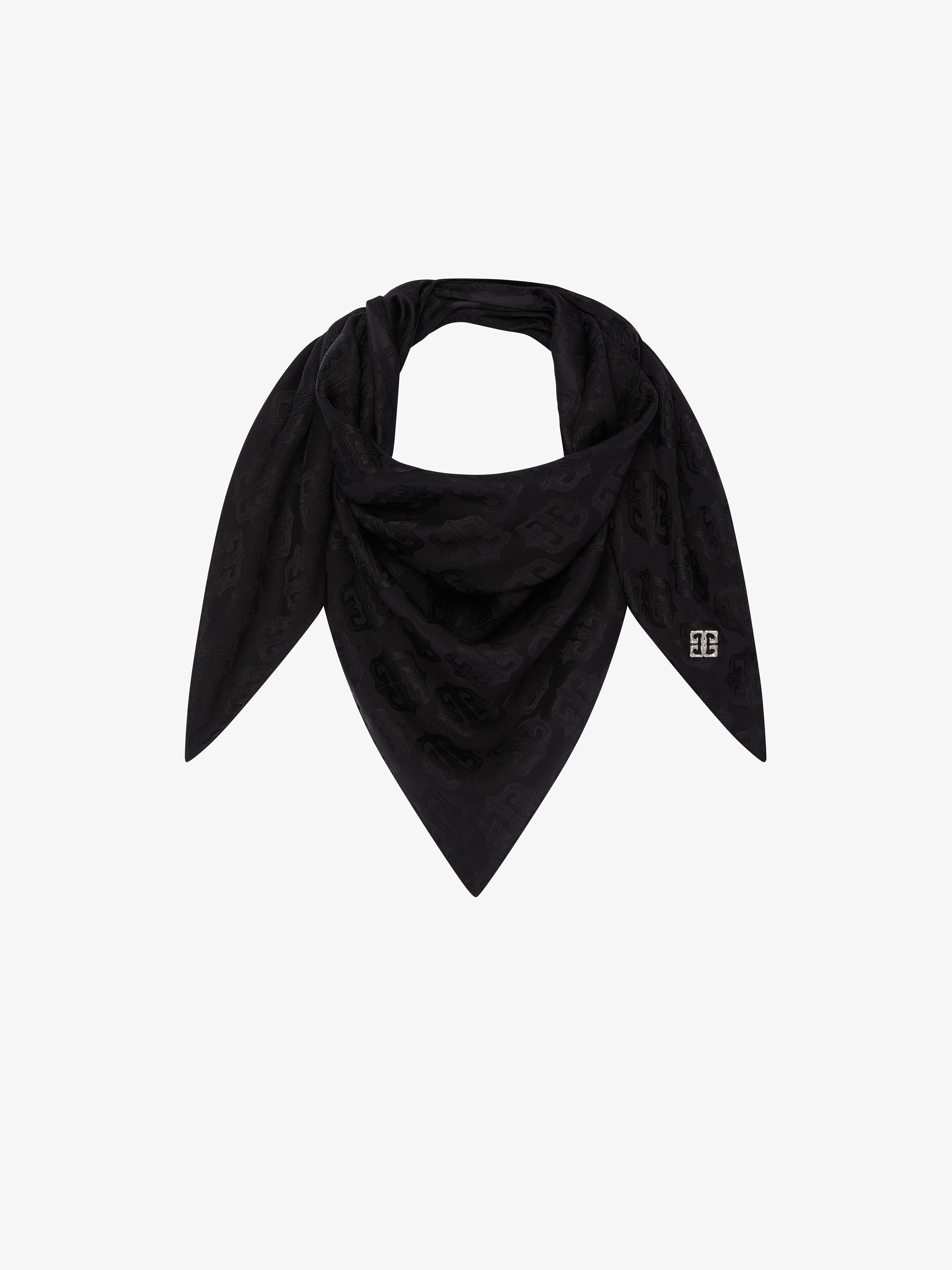 4G LIQUID TRIANGLE IN SILK WITH 4G DETAIL - 2
