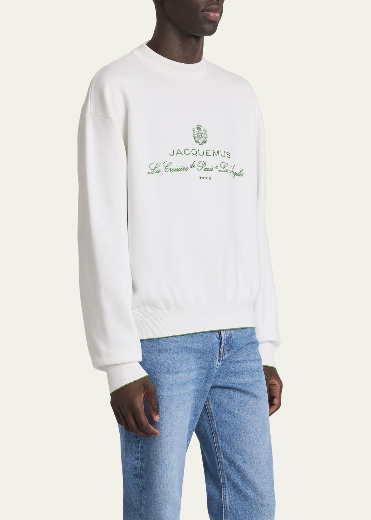 Men's La Maille Venice Crewneck Sweater - 4