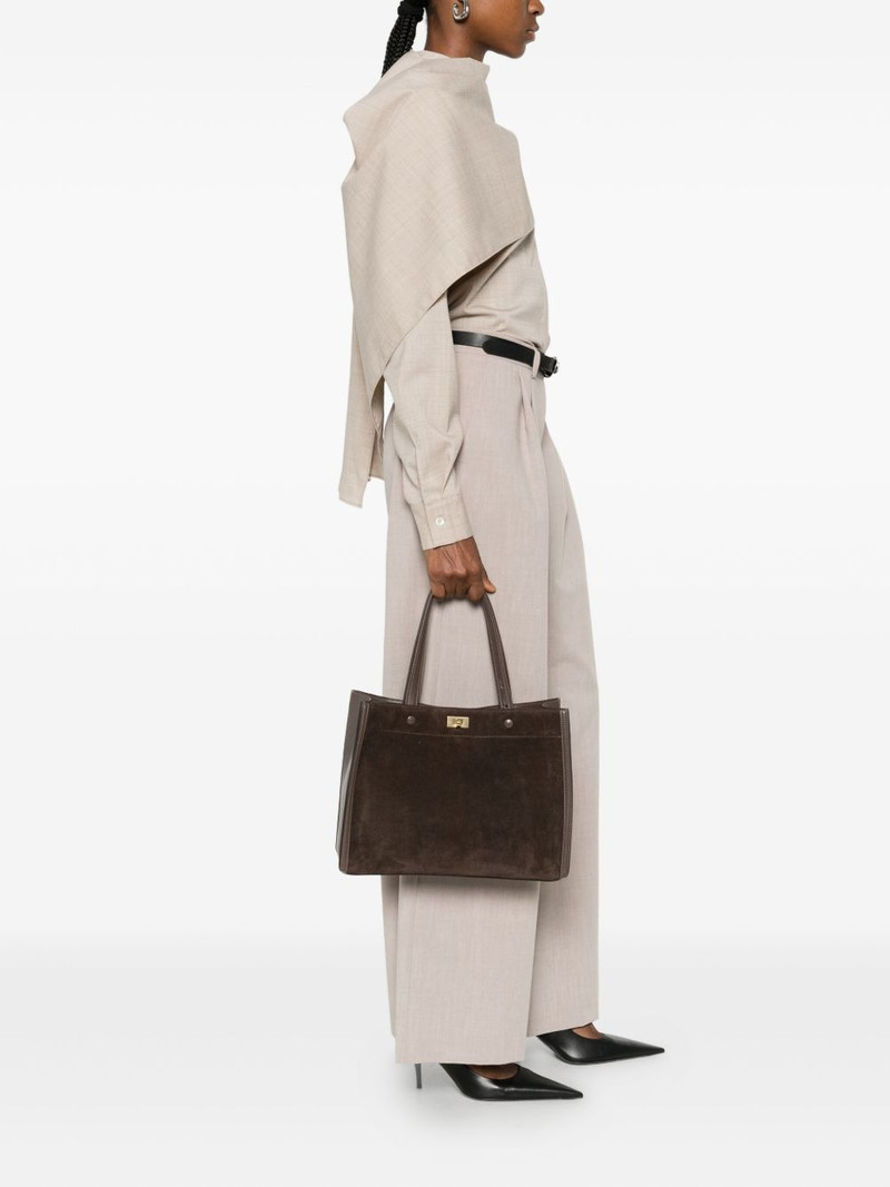 Anya Hindmarch Mortimer panelled tote bag outlook