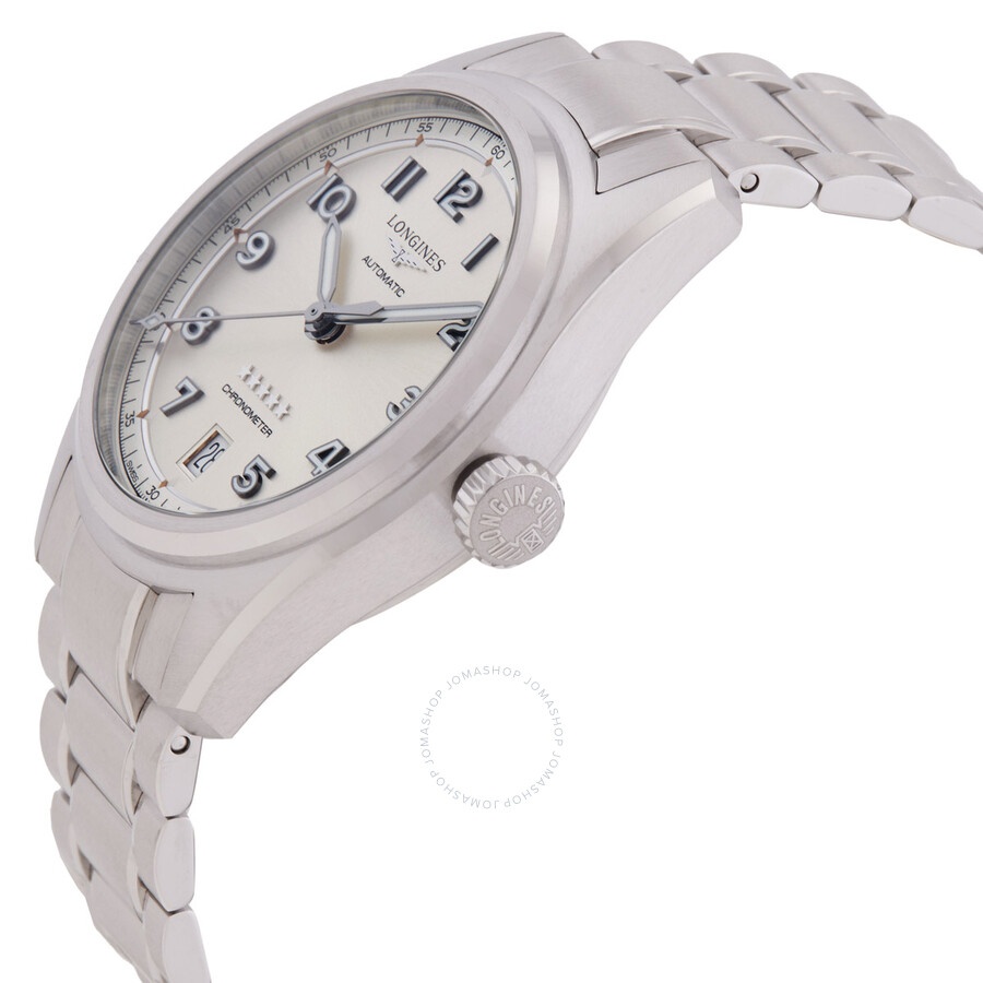 Longines Spirit Automatic Silver Dial Men's Watch L3.410.4.63.6 - 2