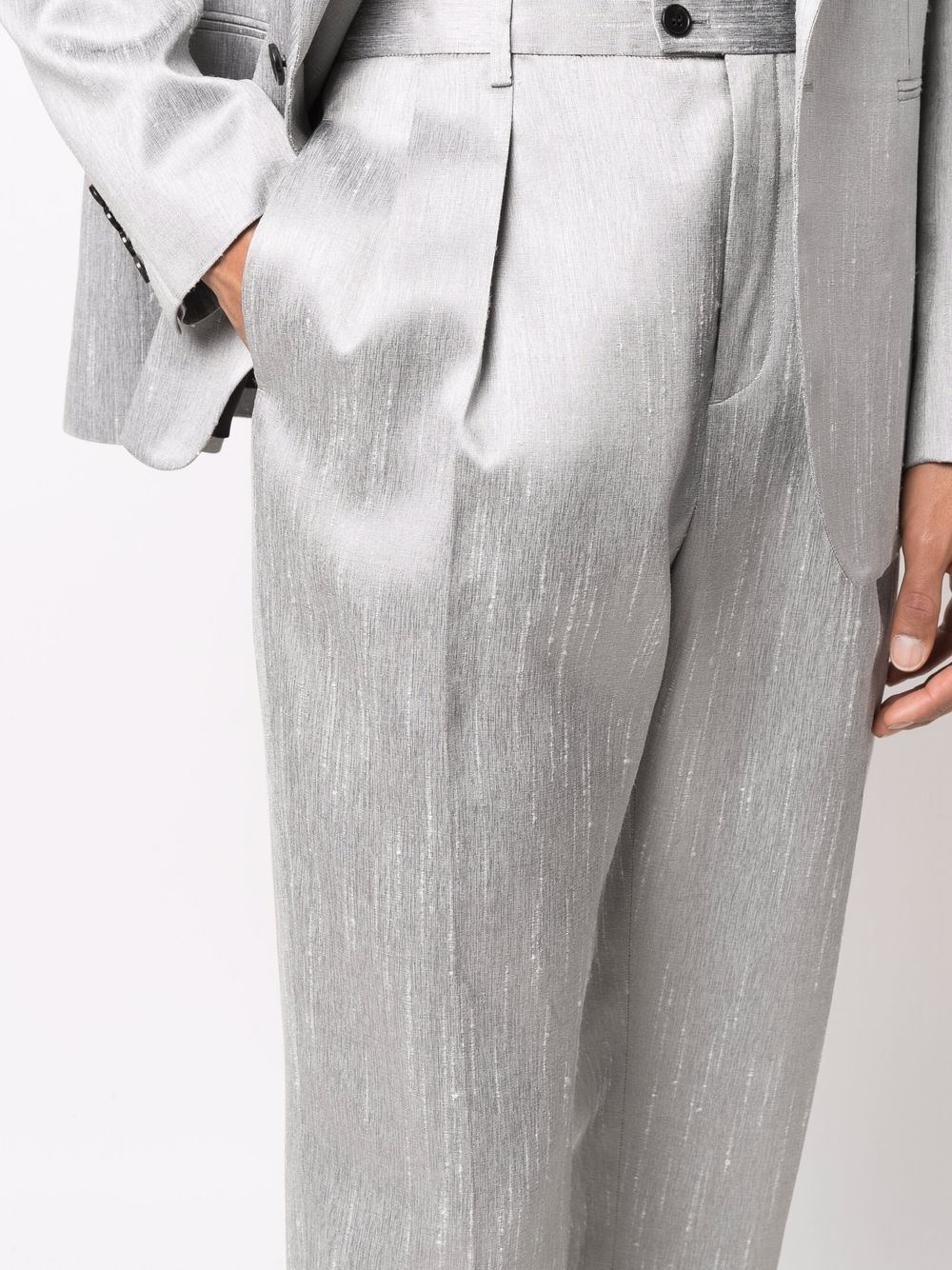 tailored-cut trousers - 7