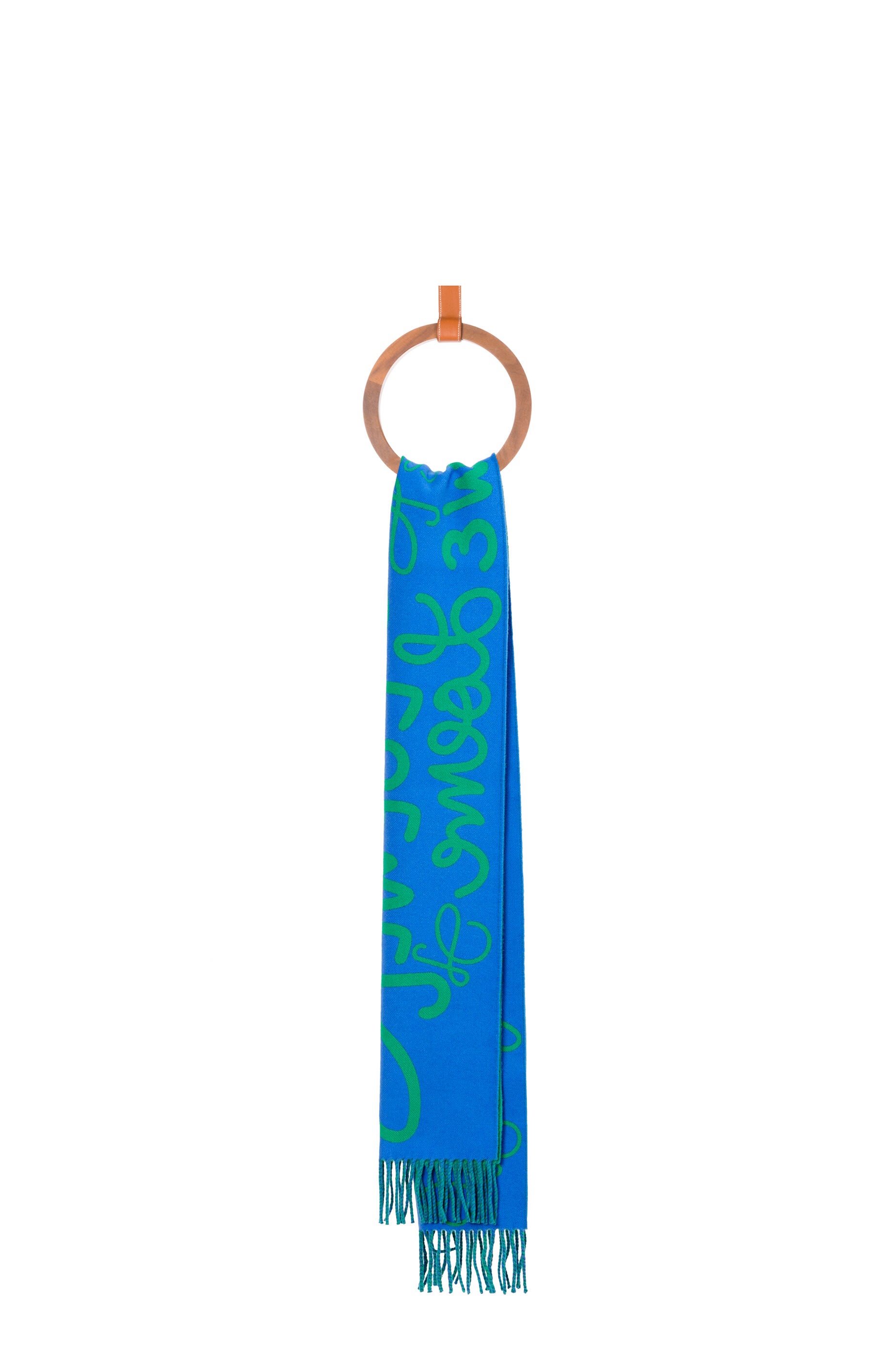 LOEWE scarf in wool and cashmere - 2