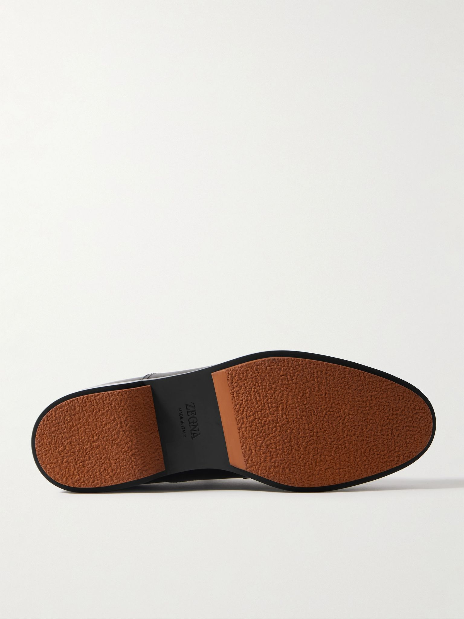 Udine Leather Derby Shoes Black - 3