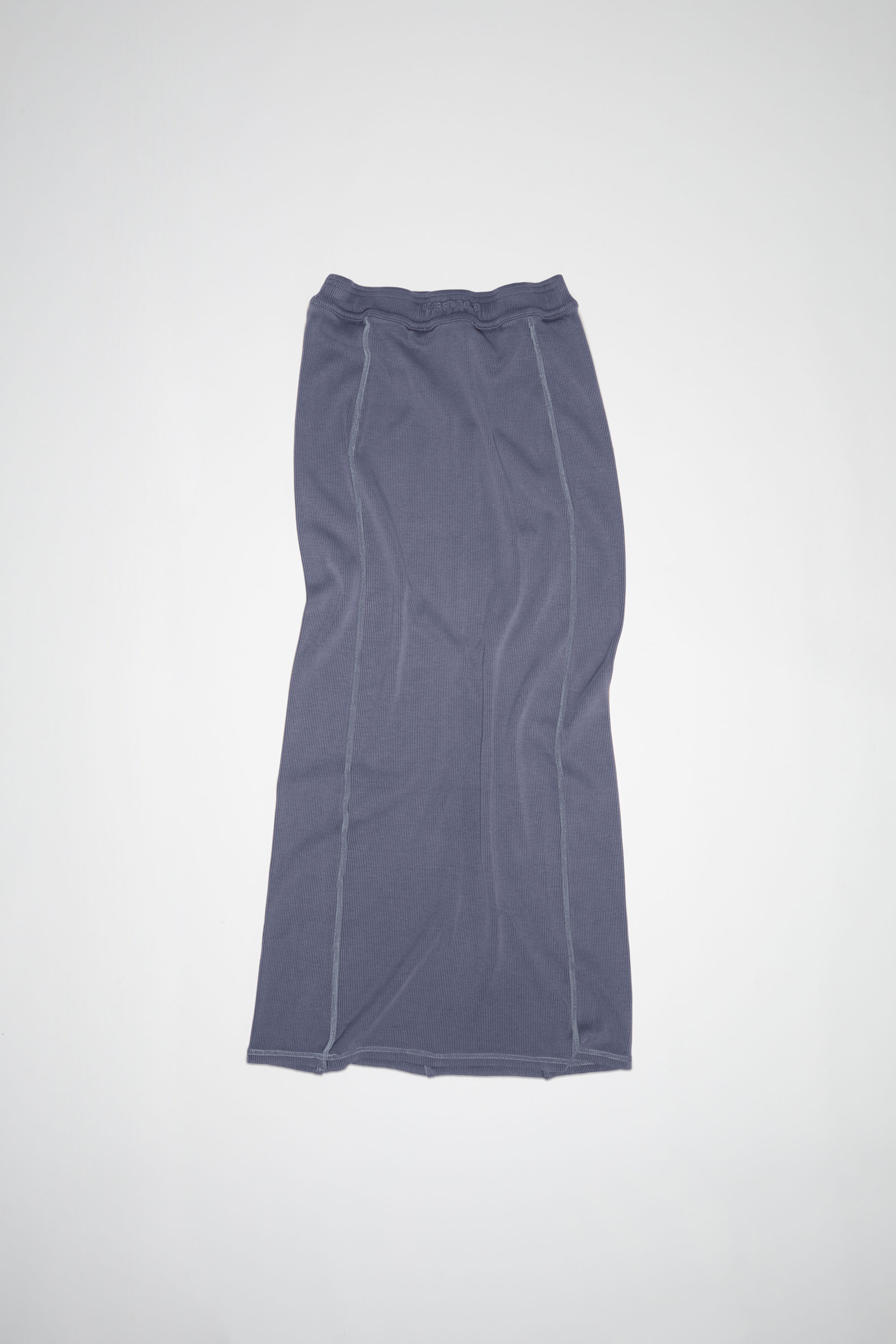 Ribbed Midi skirt - Lavender purple - 6