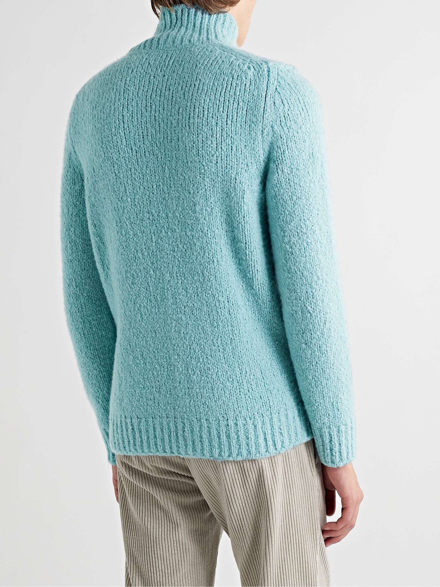 Cashmere and Silk-Blend Rollneck Sweater - 4