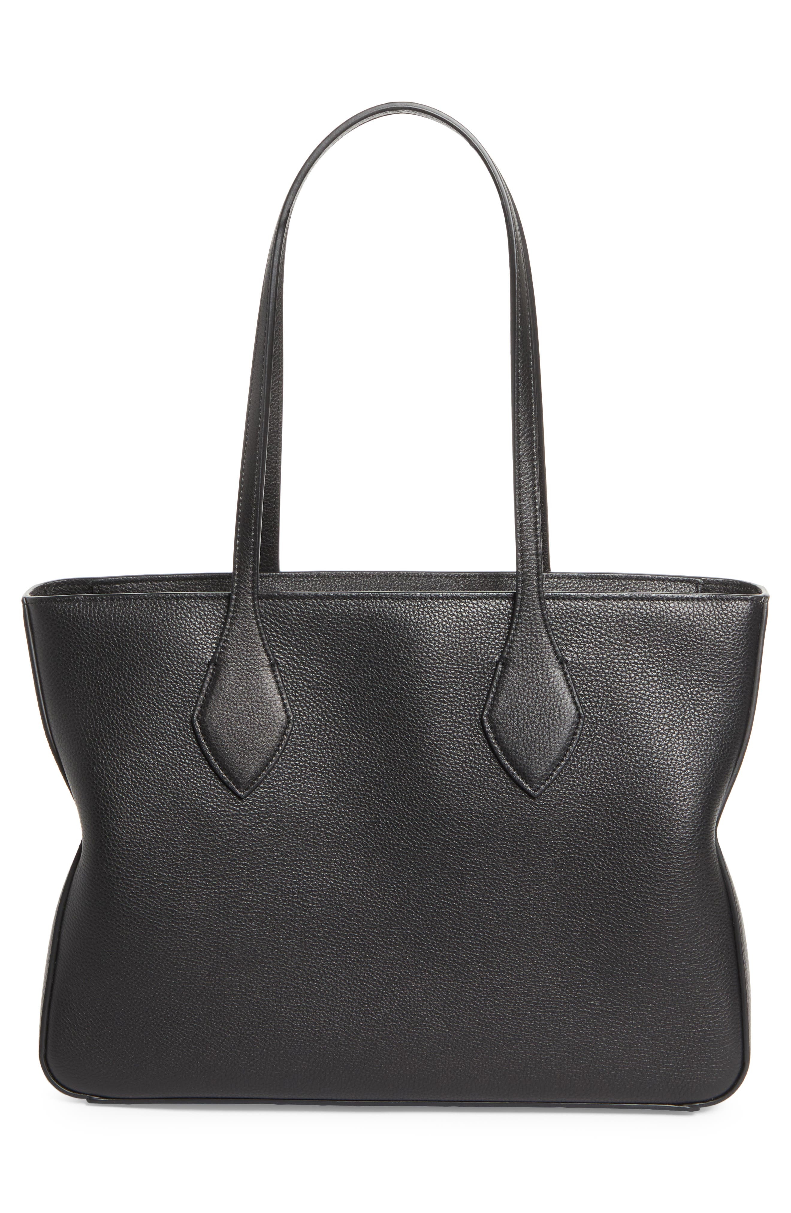 FERRAGAMO Small Star Leather Tote Bag in Nero Nero at Nordstrom - 4