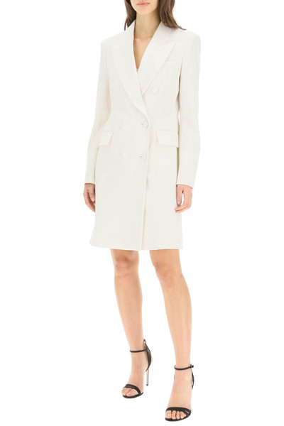 Max Mara SMOKING DRESS IN WOOL GRANITE outlook