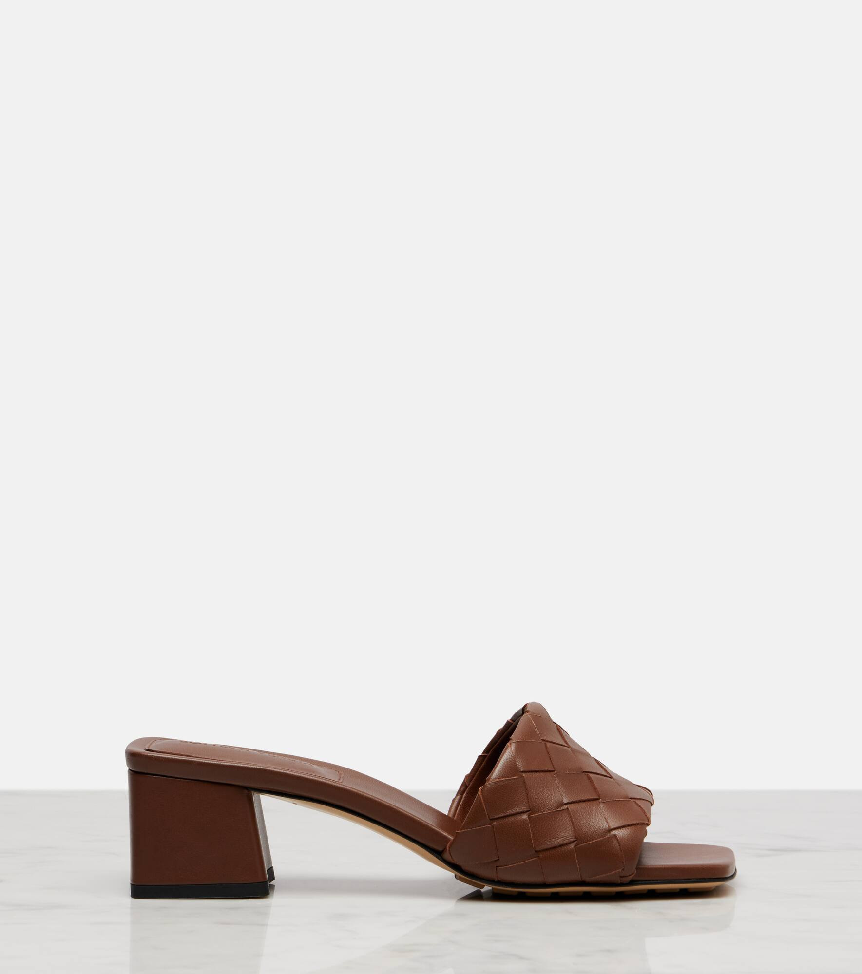 Parco 45 Intrecciato leather mules - 4