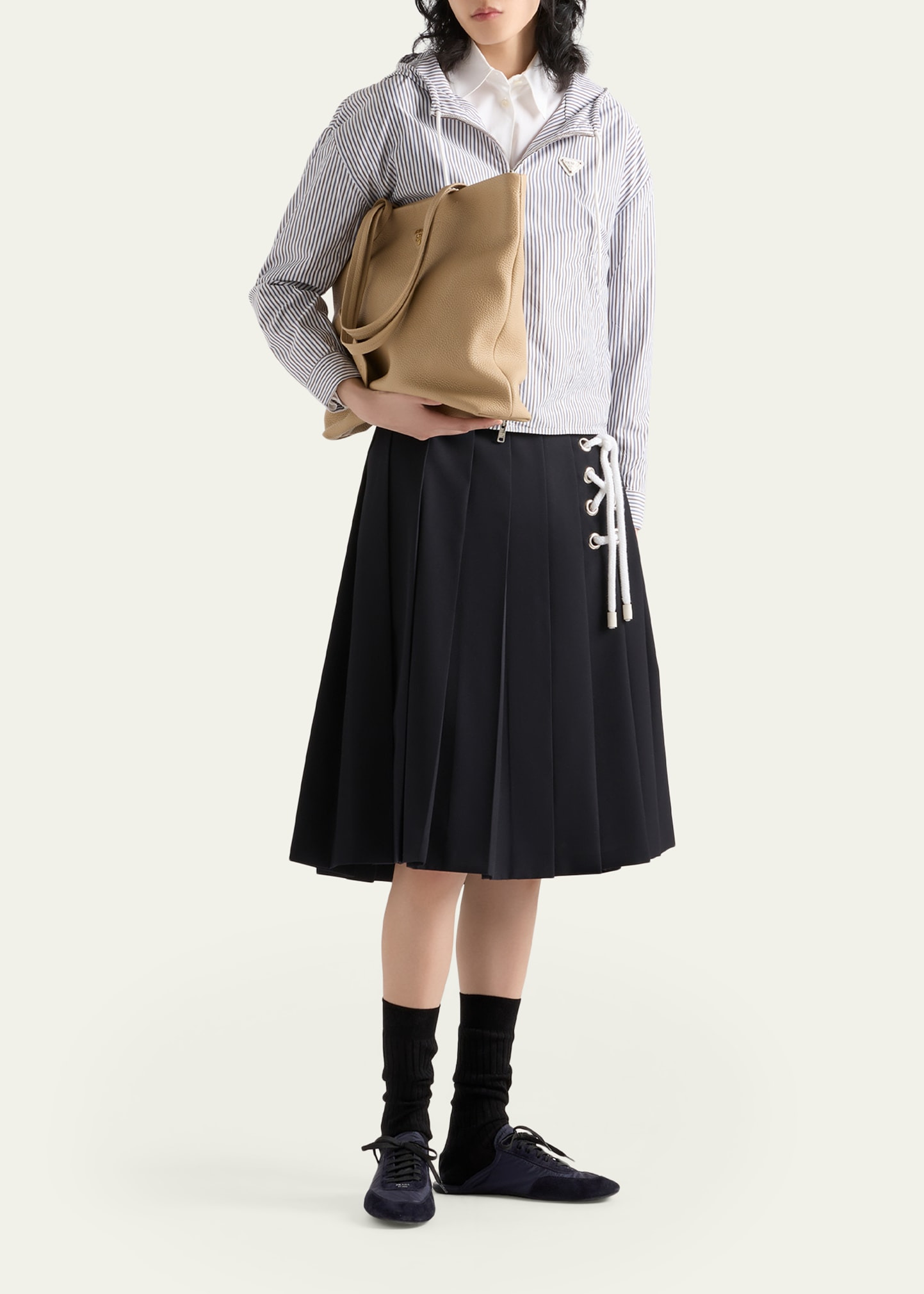 Daino Soft Leather Tote Bag - 5