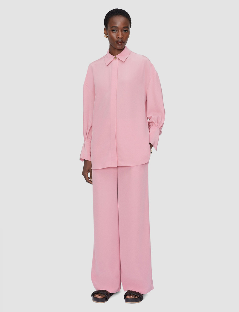 JOSEPH Camilia Satin Twill Blouse outlook