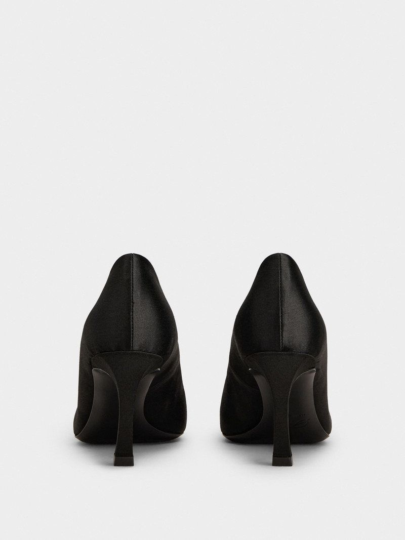 Roger Vivier Trompette Pumps in satin outlook