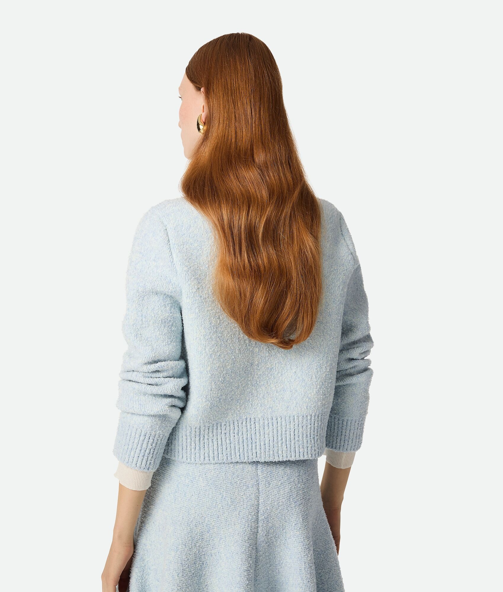 Wool Boucle Cardigan - 3