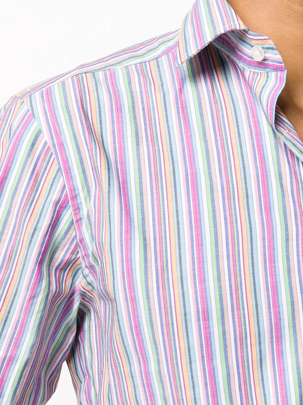 striped cotton shirt - 5