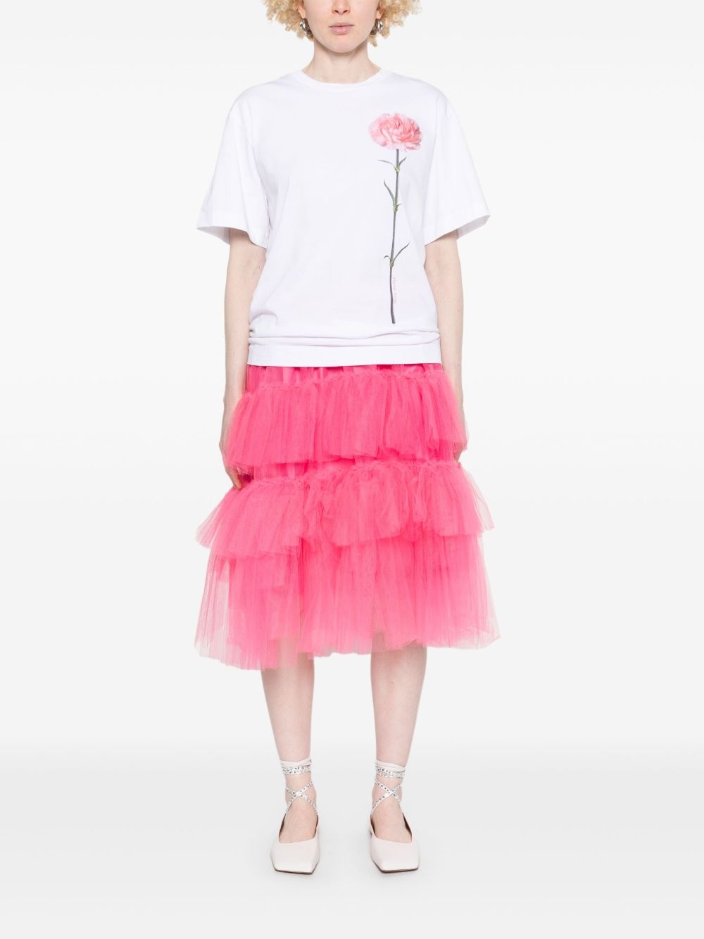 elasticated-waist tutu skirt - 4