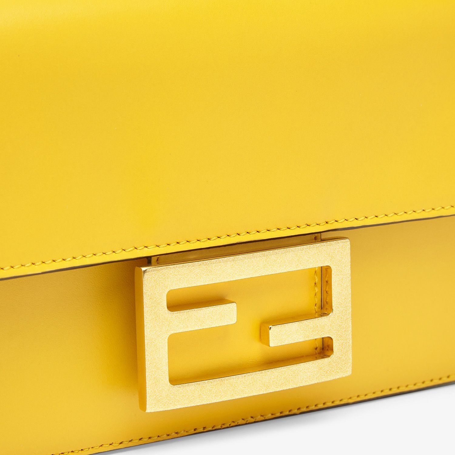 Yellow leather mini bag - 6