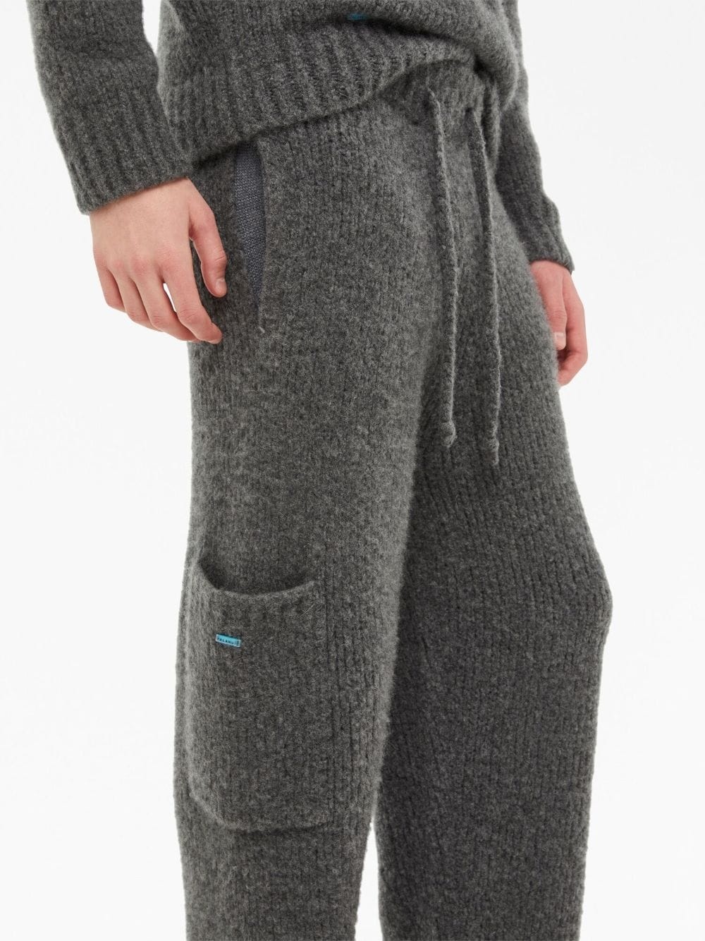 A Finest knitted straight-leg trousers - 5
