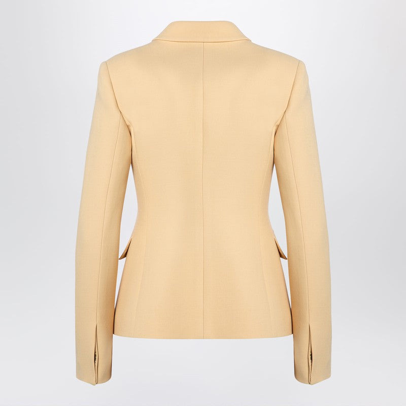 Gucci Cream Coloured Wool Crêpe Jacket Women - 2
