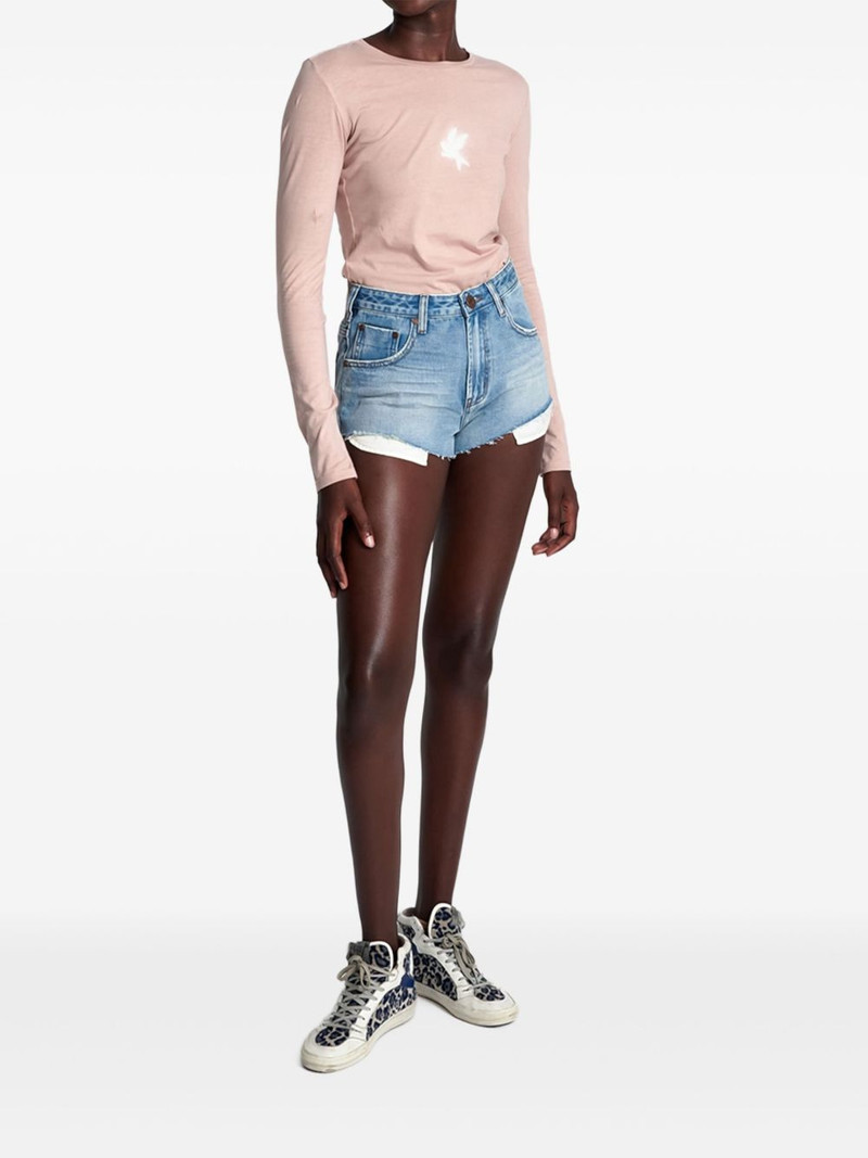 ONE TEASPOON graphic long-sleeved T-shirt outlook