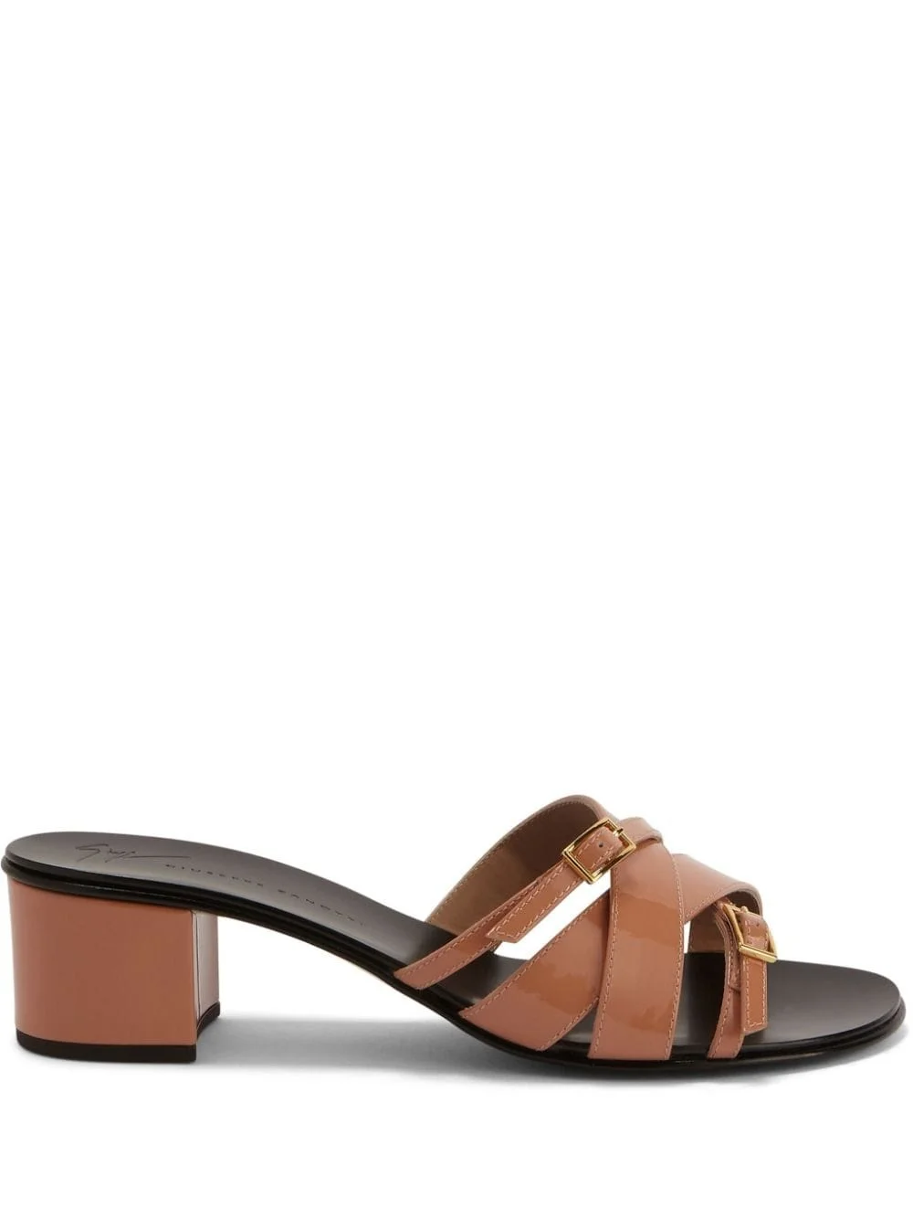 Alhima buckle leather sandals - 1