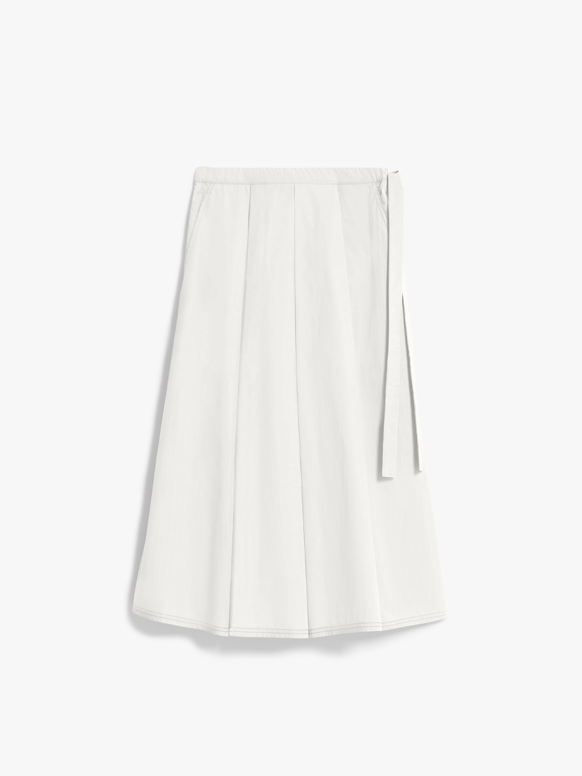 Cotton poplin skirt - 1