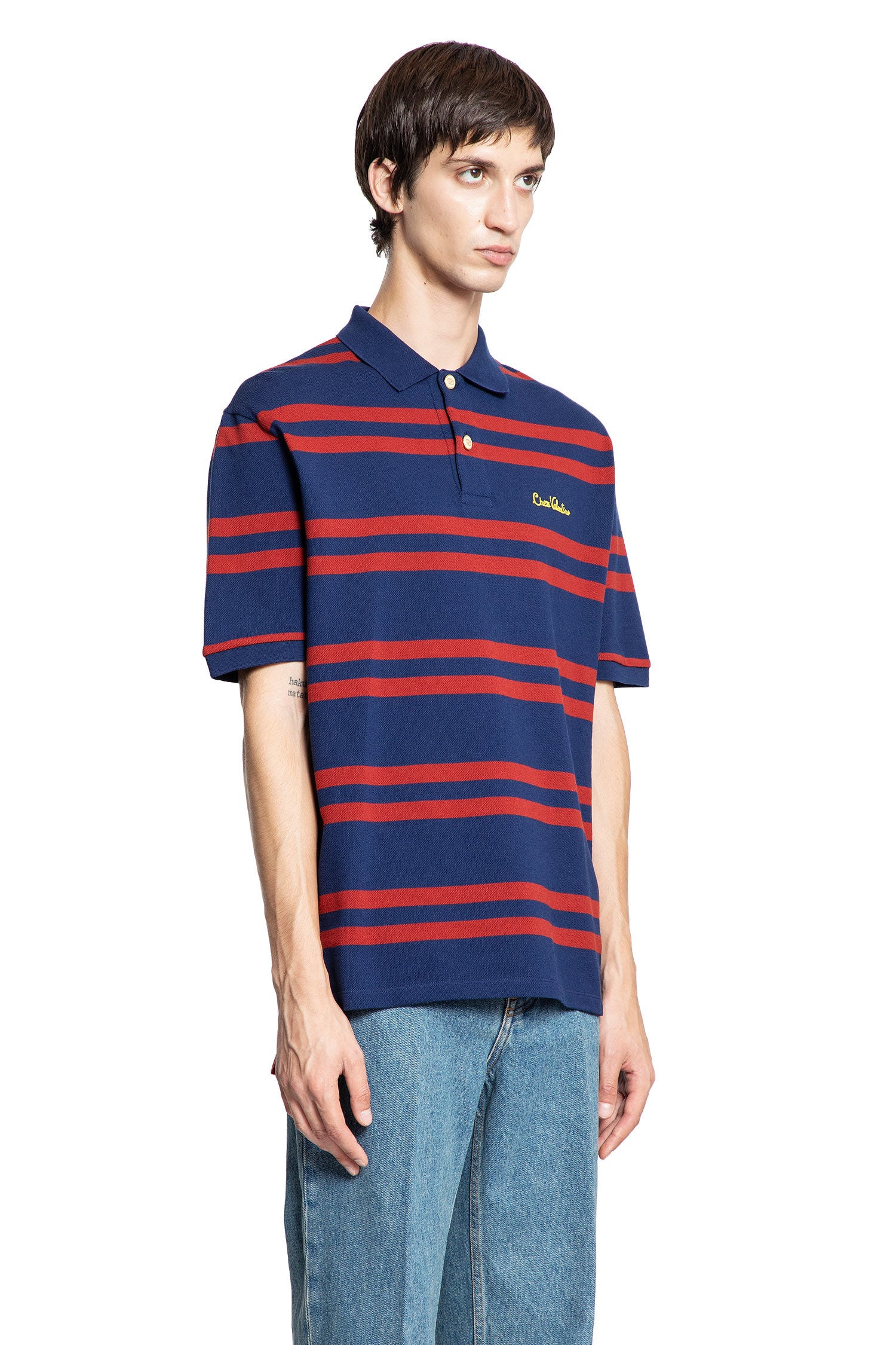 Chez-Valentino-Pique-Polo-Shirt - 2