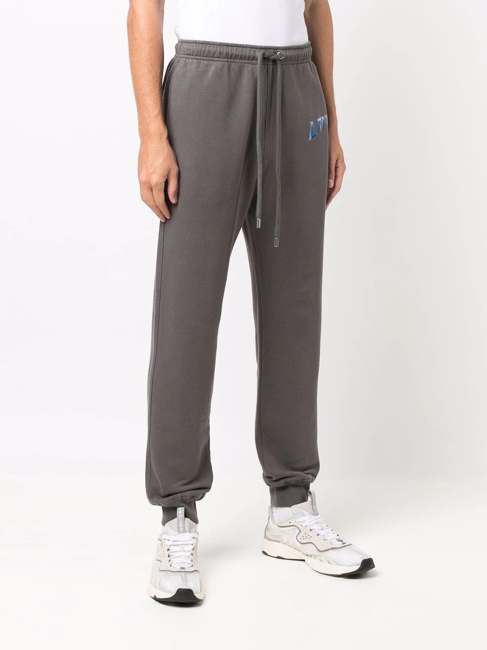 logo-print track pants - 3