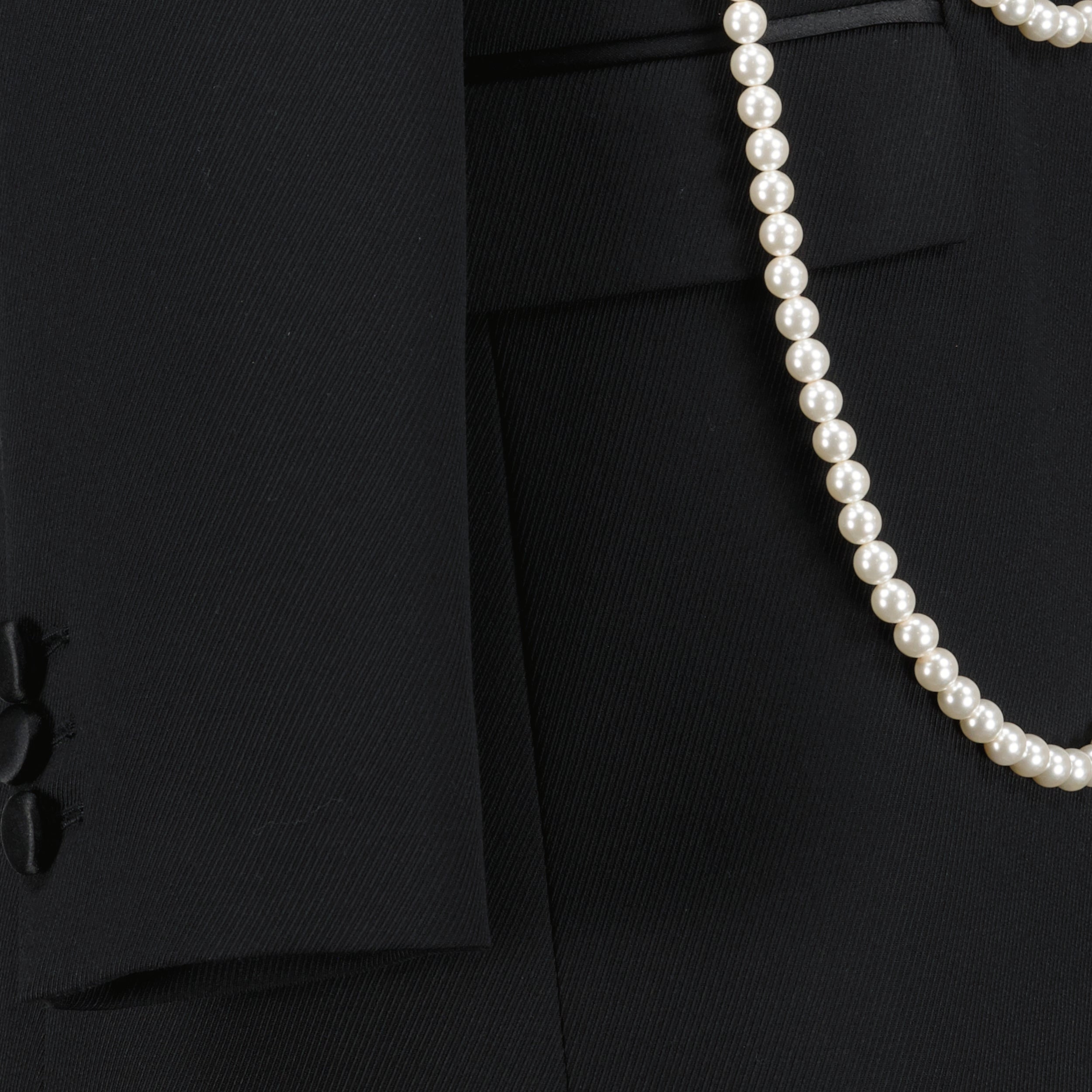 Veste blazer avec perles - 5