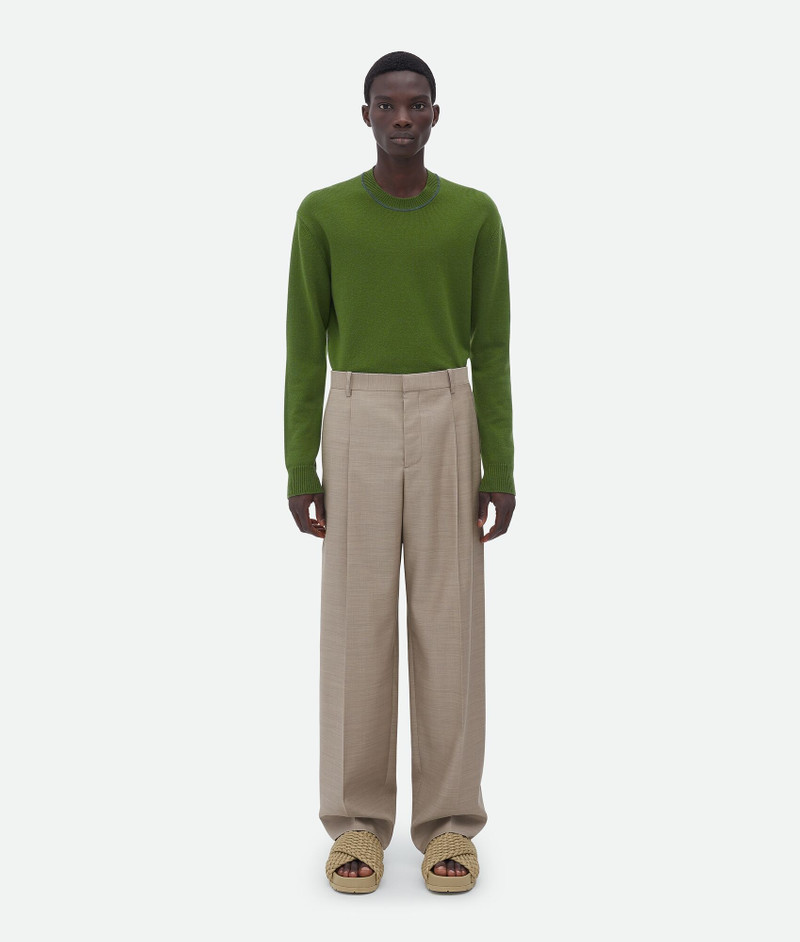 Wide Leg Wool Pants 1