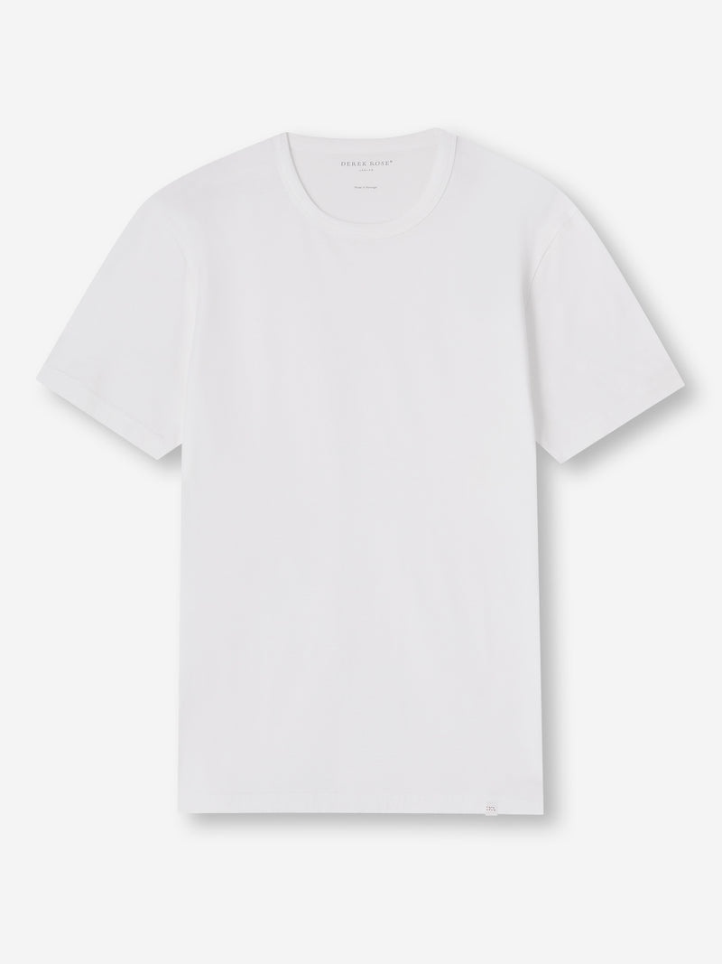 Men's T-Shirt Barny Pima Cotton White - 1