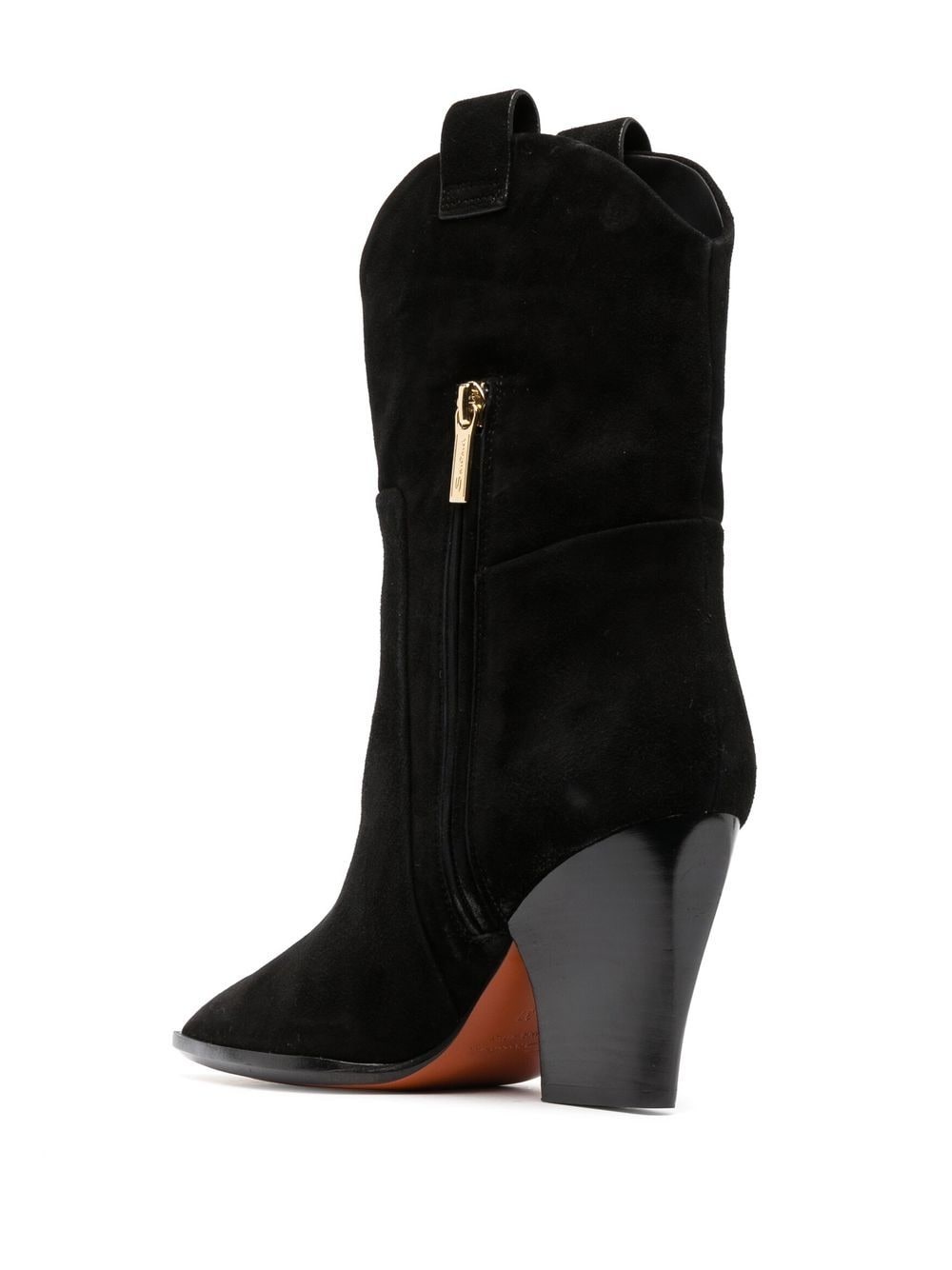 Western 90mm ankle boots - 3