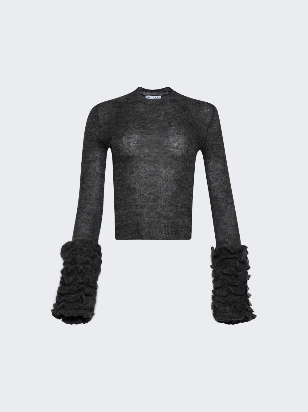 Frills Jumper Gris Chine - 1