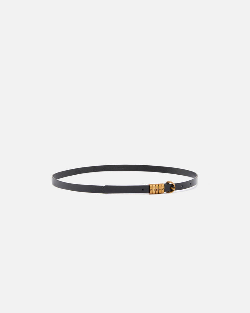 PINKO 1.2-CM BELT WITH PINKO LETTERING LOGO outlook