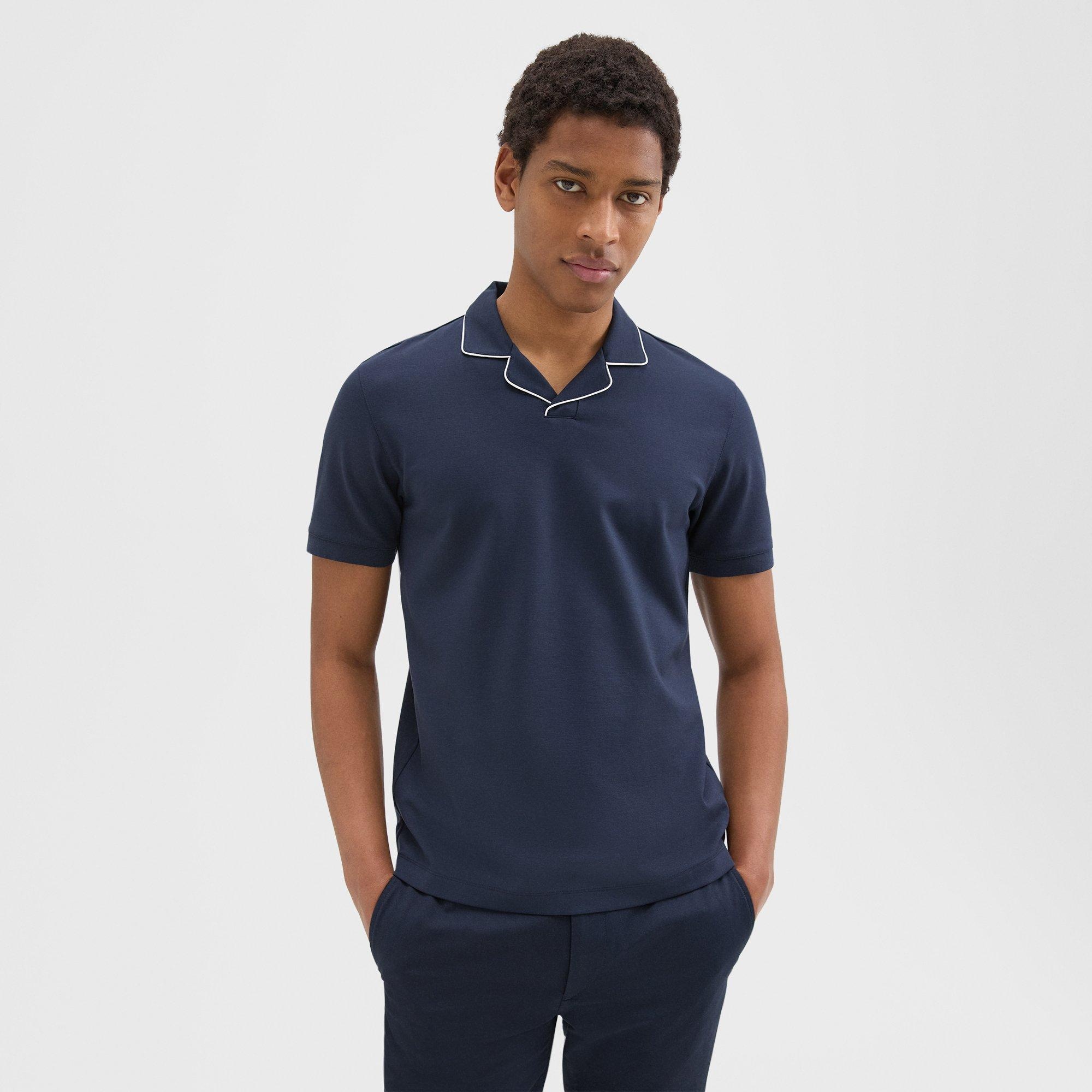 Johnny Collar Polo in Relay Jersey - 2