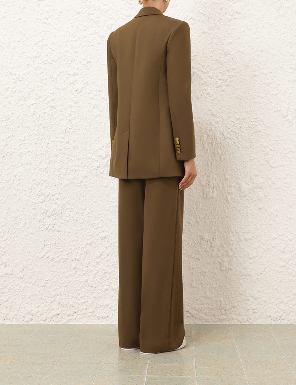 CRUSH SINGLE BREASTED JACKET - 4